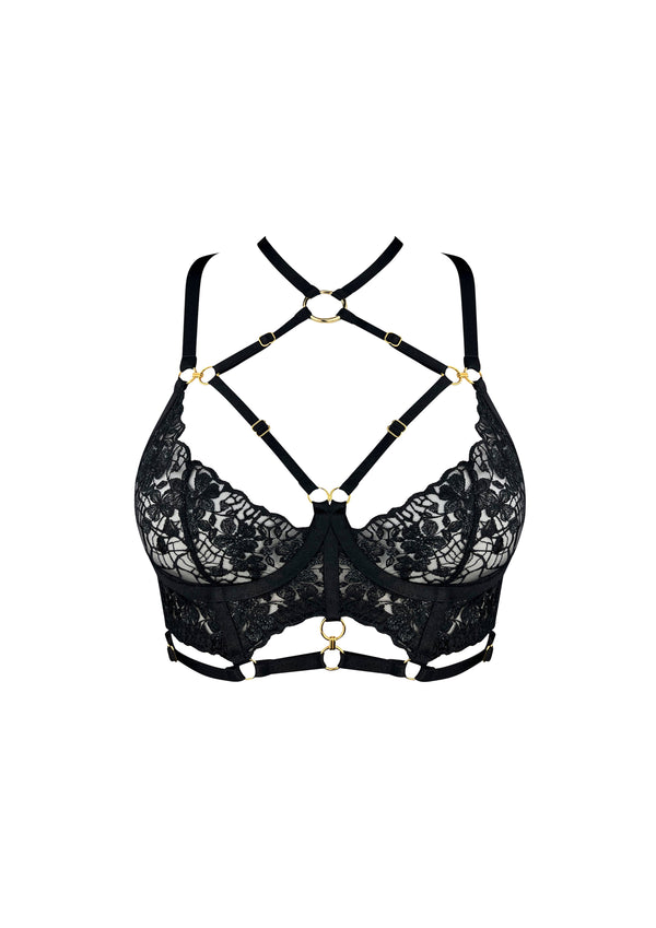 Amela Collar Bodice Bra